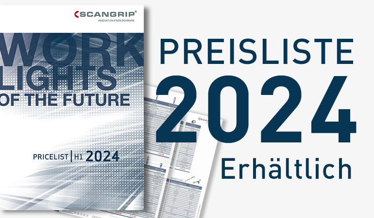 NEUE PREISLISTE FÜR 2024