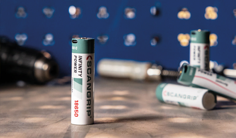 New rechargeable USB-C battery