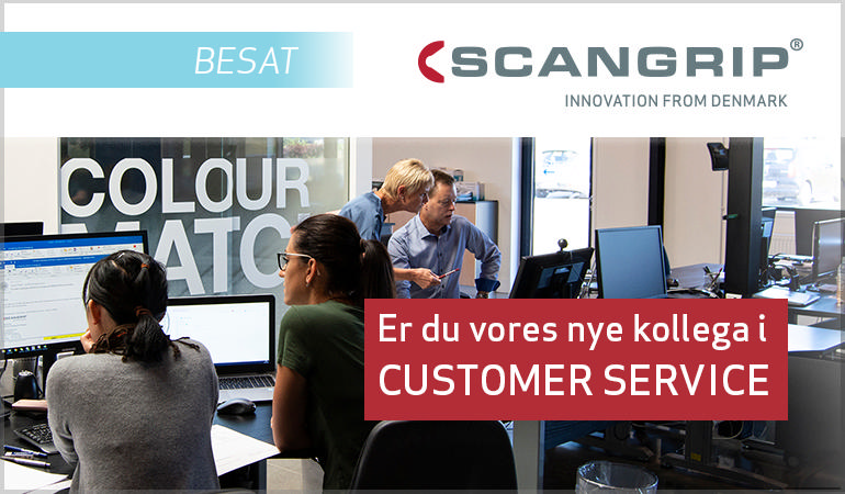 BESAT: LEDIG STILLING: CUSTOMER SERVICE / INTERN SALG