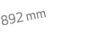 892 mm