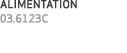 ALIMENTATION 03.6123C