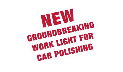 NEW Groundbreaking work light for car polishing