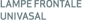 Lampe frontale univasal