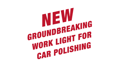 NEW GROUNDBREAKING WORK LIGHT FOR CAR POLISHING