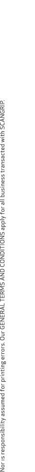 Nor is responsibility assumed for printing errors. Our GENERAL TERMS AND CONDITIONS apply for all business transacted...