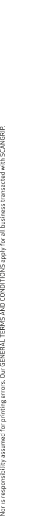 Nor is responsibility assumed for printing errors. Our GENERAL TERMS AND CONDITIONS apply for all business transacted...