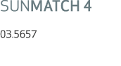 SUNMATCH 4 03.5657