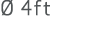  4ft