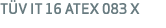 T V IT 16 ATEX 083 X 