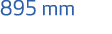 895 mm