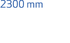 2300 mm