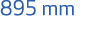 895 mm