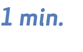 1 min.