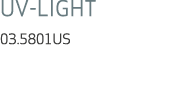 UV LIGHT 03.5801US 