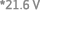 *21.6 V