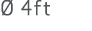 4ft