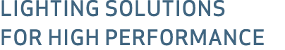 lightING SOLUTIONS for high performance